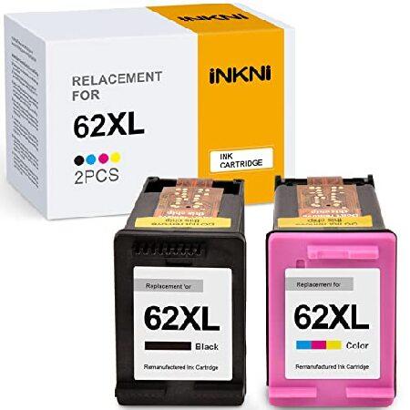 InkNI リサイクルインクカートリッジ HP 62XL 62 XL C2P05AN C2P07AN...