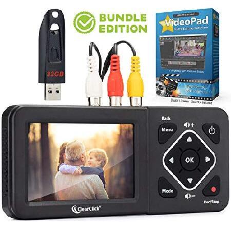 【平行輸入品】ClearClick ビデオコンバーター Video2Digital Converte...