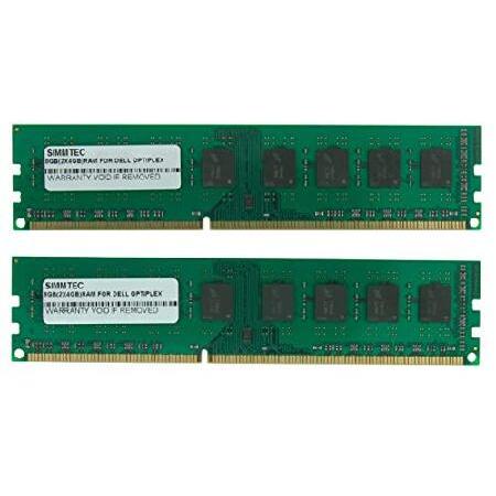 【平行輸入品】Simmtec 8GB 2 x 4GB DDR3 メモリー RAM 適合機種: DEL...