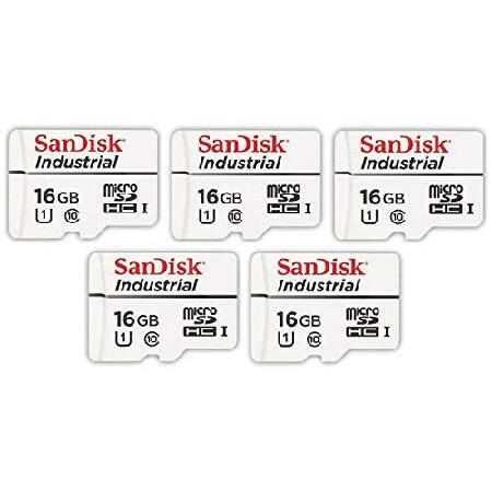【平行輸入品】SanDisk マイクロSDカード SDSDQAF3-016G-I_x5_Cases_...