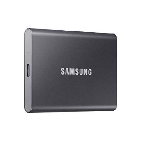 SAMSUNG (サムスン) T7 ポータブルSSD 500GB - 最大1,050MB/秒 - U...