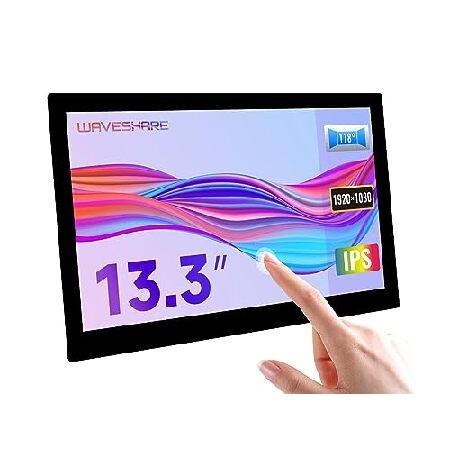 【平行輸入品】waveshare 13.3インチ 静電容量式タッチスクリーンLCD Raspberr...