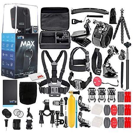 GoPro MAX 360 Waterproof Action Camera -with 50 Pi...