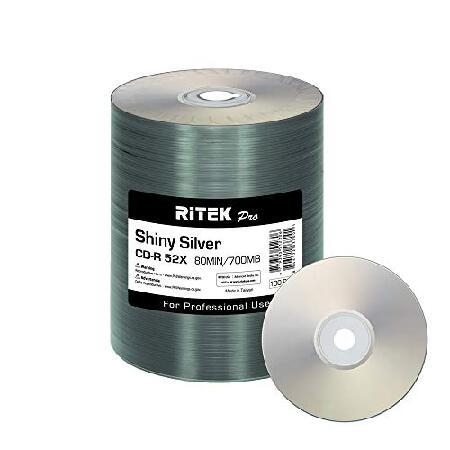 【平行輸入品】Ritek Pro CD-R R80JS52-RTPSSN-100T
