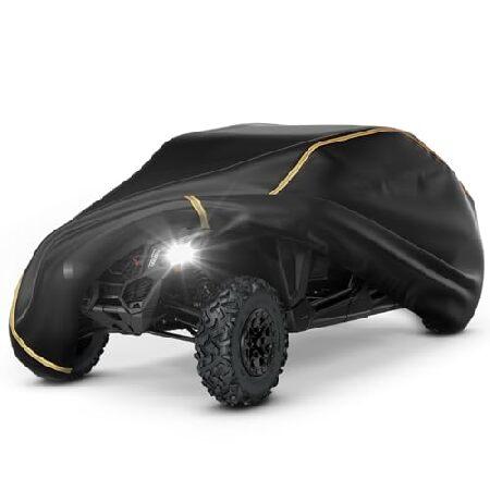 【平行輸入品】Kemimoto UTVカバー 4人掛け用 2021 20 19 18 17 16 1...