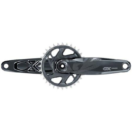 【平行輸入品】SRAM GX イーグルダブクランクセット - ブーストルナーグレー 170mm/32...