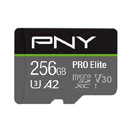 【平行輸入品】PNYブランド microSD U3 V30ハイスピードメモリカード 256GB P-...