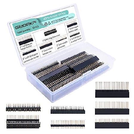 【平行輸入品】GeeekPi 2x20 40 Pin Stacking Female Header ...