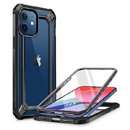 【平行輸入品】SUPCASE iPhone 12 mini 5.4インチ ケース 2020 背面クリ...