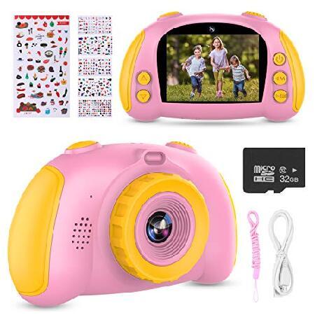 Kids Camera for Boys Girls - Upgrade Kids Selfie C...