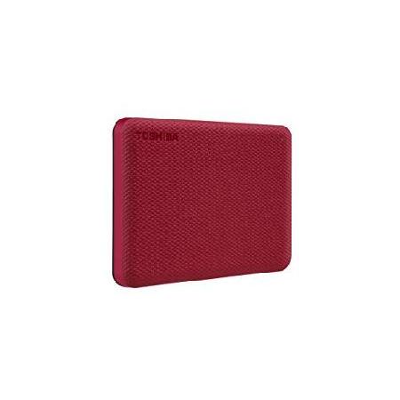 【平行輸入品】Toshiba 外付け ハードディスクドライブ HDTCA20XR3AA レッド