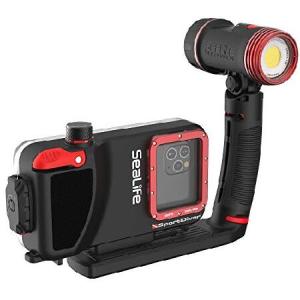 【平行輸入品】SeaLife 水中スマホスキューバケース ＆ Sea Dragon 2500ルーメンライト 防水撮影 アクセスカメラコントロール