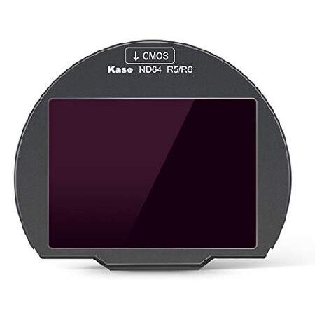 【平行輸入品】Kase クリップインフィルター ND64 6ストップ Canon EOS R5 R6...
