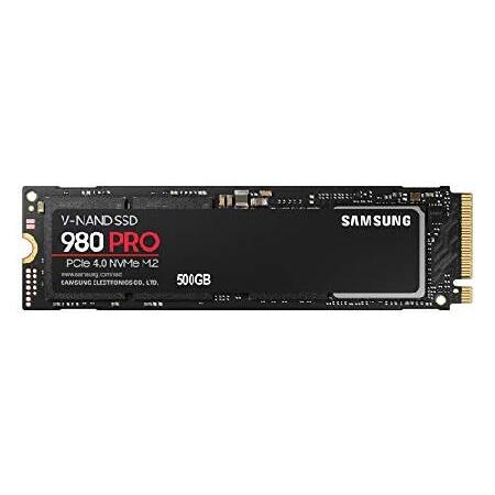 SAMSUNG 980 PRO 500GB PCIe 4.0 NVMe M.2 SSD V NAND...