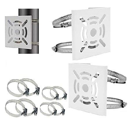 【平行輸入品】Ahn'Qiraj ユニバーサルポールマウントカメラブラケット CCTVセキュリティカ...