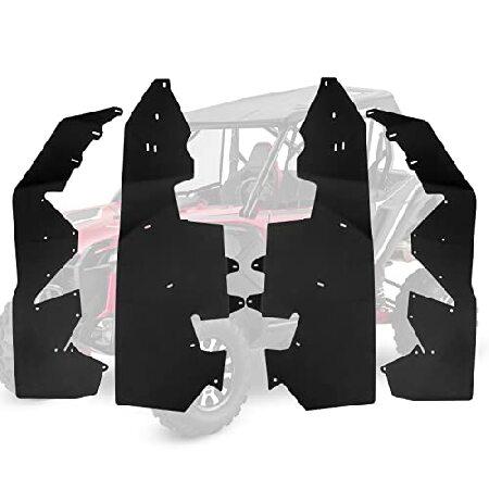 【平行輸入品】KEMIMOTO フェンダーフレア マッドフラップ UTVマッドガード 2019+ T...