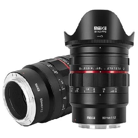 【平行輸入品】MEKE 50mm F1.2 大口径マニュアルフォーカスフルフレームレンズ Canon...