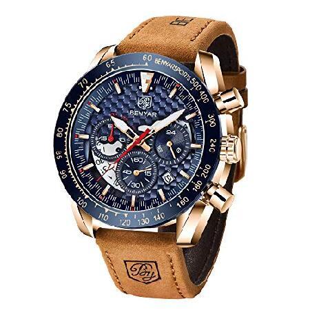 BY BENYAR Mens Watches Sports Stylish Analog Quart...