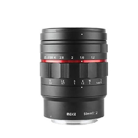 【平行輸入品】Meike MK-50mm F1.2 RF大口径マニュアルフォーカス固定レンズ Can...