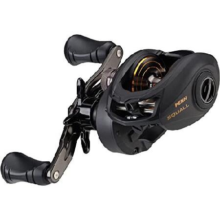 【平行輸入品】Penn SQL300LP Squall Low Profile Baitcast 3...