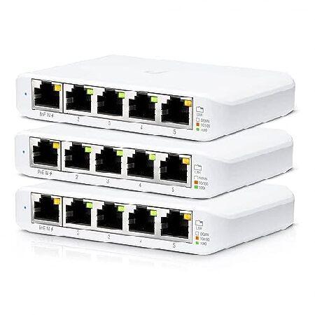 【平行輸入品】Ubiquiti [3-Pack] UniFi Switch Flex Mini | ...