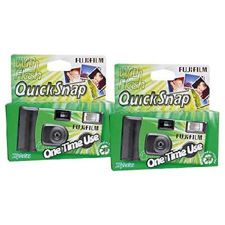 【平行輸入品】富士フイルム QuickSnap Flash 400 使い捨て35mmカメラ。 2 B...