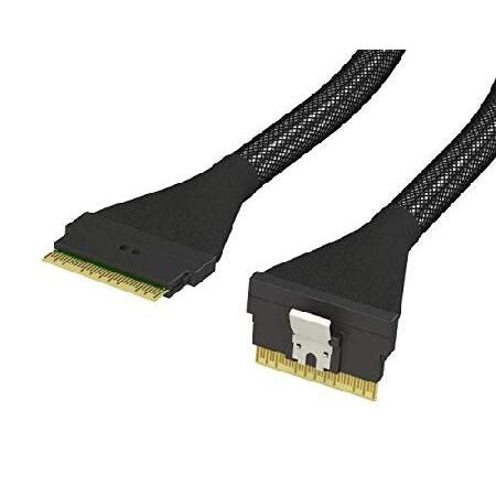 【平行輸入品】LINKUP Mini-SAS ケーブル S4-R0D-1R2D-P32N1-150