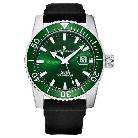 【平行輸入品】Revue Thommen Men's 17030.2534 'Diver' Gree...
