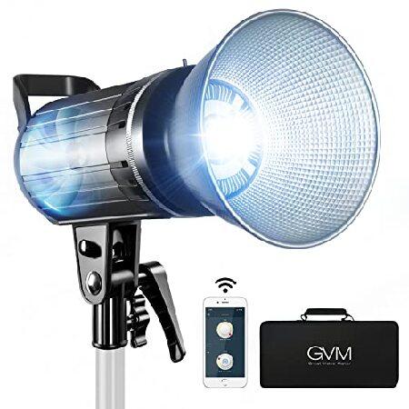【平行輸入品】GVM 100W LED Video Light,CRI 97 dimmable Sp...