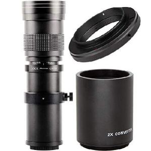 ハイパワー420〜800mm f/8.3?HD Nikonデジタル一眼レフカメラ用手動望遠レンズ Amazon.com : High-Power 420-800mm f/8.3 HD Manual Telephoto