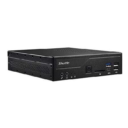 【平行輸入品】Shuttle XPC Slim DH410S Mini Barebone PC In...