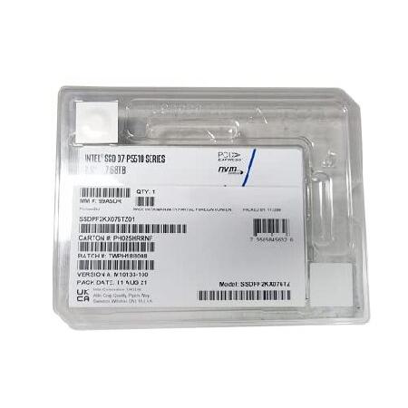 【平行輸入品】Intel SSD D7-P5510 シリーズ 7.68TB
