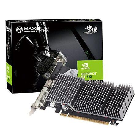 【平行輸入品】maxsun GEFORCE GT 710 2GB 薄型レディ スモールフォームファク...