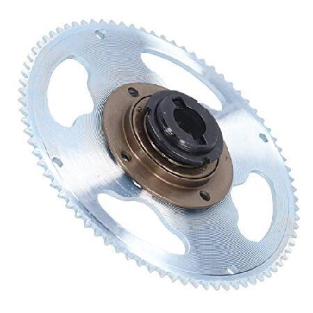 【平行輸入品】Dilwe Freewheel Sprocket, 25H 80 Teeth Cran...