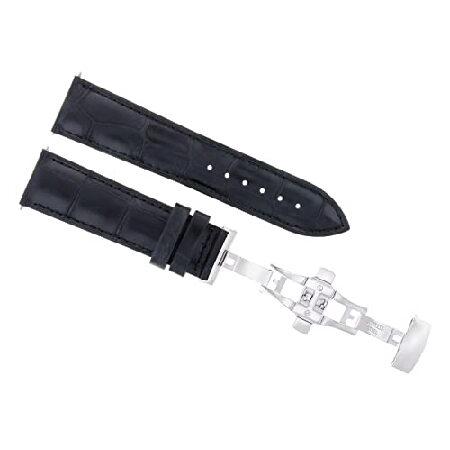 【平行輸入品】腕時計パーツ 互換品 21mm Leather Watch Band Strap Co...