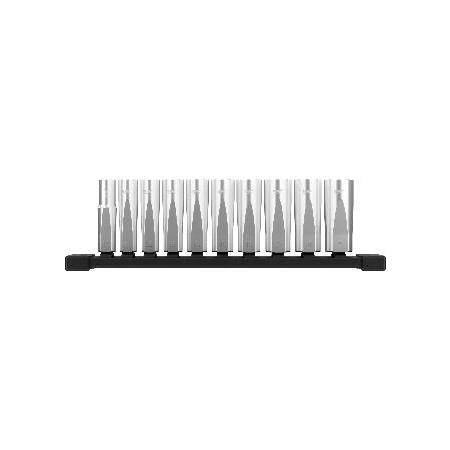 【平行輸入品】MILWAUKEE 3/8インチ ドライブ 10個 ディープウェルソケット (48-2...