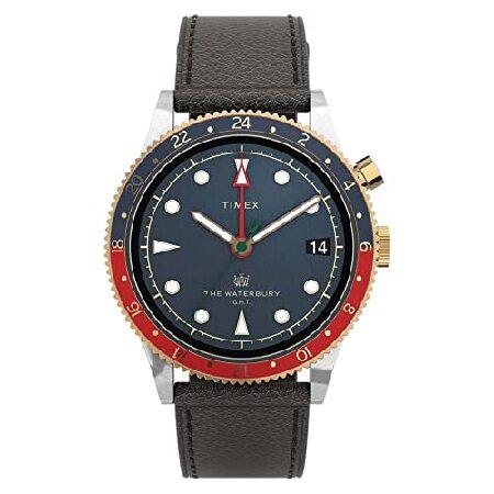 Timex 39 mm Waterbury Traditional GMT Stainless St...