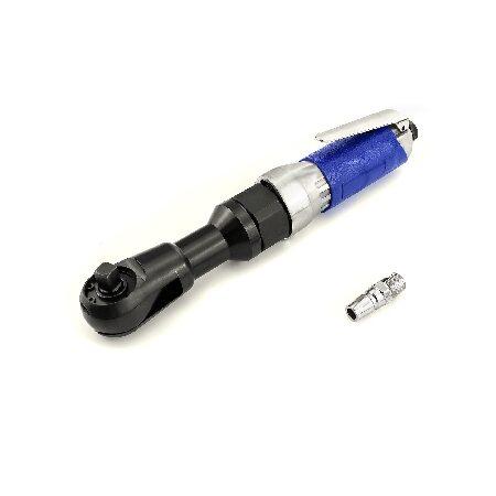 【平行輸入品】QWORK エアラチェットレンチ 3/8インチ 超高速 高耐久 エアラチェット 62フ...