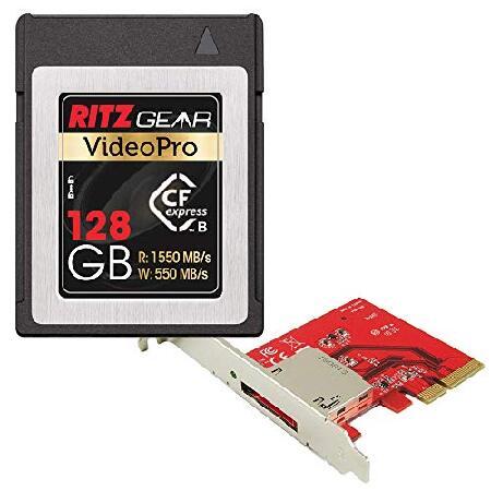【平行輸入品】Ritz Gear Video Pro CFExpressカード 128GB タイプB...