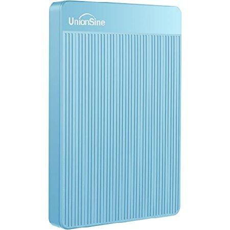 UnionSine 超薄型外付けHDD ポータブルハードディスク 500GB 2.5インチ USB3...