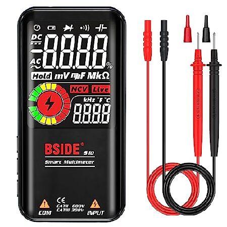 【平行輸入品】BSIDEデジタルテスターカラースクリーン3結果表示9999カウントオートレンジ電圧計...