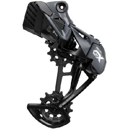 【平行輸入品】SRAM GX Eagle AXS リアディレイラー - 12速 ロングケージ 最大5...