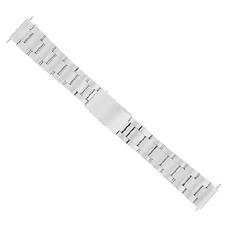【平行輸入品】腕時計パーツ 互換品 Solid Heavy Duty Oyster Band Bra...