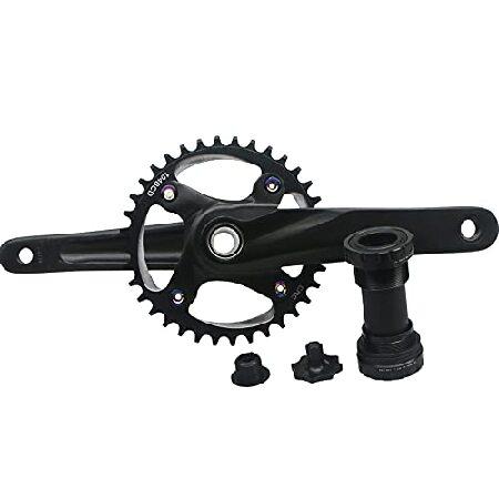 【平行輸入品】GANOPPER 38T シングルスピードクランクセット MTBクランクアームセット用...