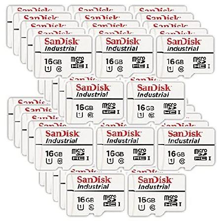 【平行輸入品】SanDisk Industrial 16GB Micro SD Memory Car...