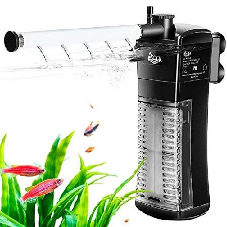 【平行輸入品】AQQA Aquarium Internal Filter, Submersible ...
