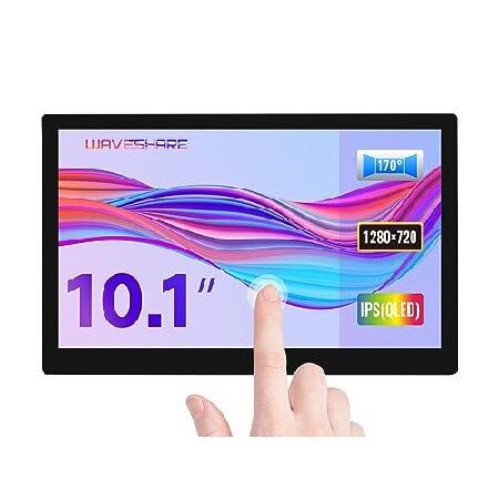 【平行輸入品】waveshare 10.1インチ QLED 量子ドットディスプレイ Raspberr...