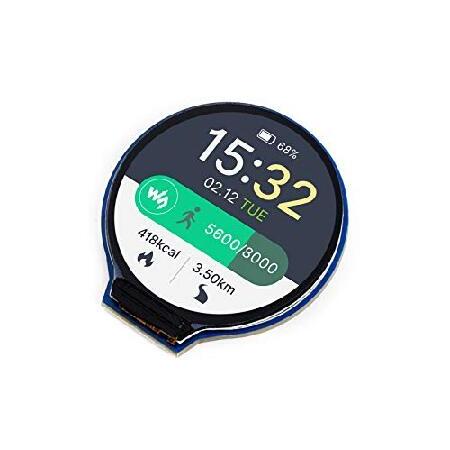 【平行輸入品】Waveshare 1.3インチラウンドLCDディスプレイ Raspberry Pi/...