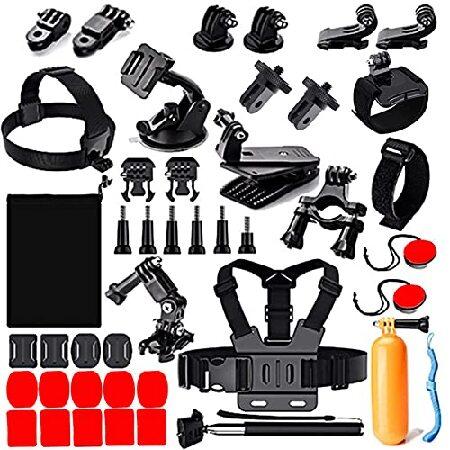 【平行輸入品】44 in 1 Action Camera Accessory Combo Kit -...