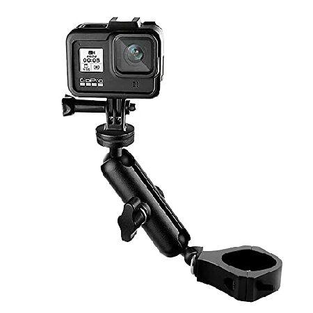 【平行輸入品】UTV ATVカメラマウントホルダー 360°GoPro ロールバーマウントアクセサリ...